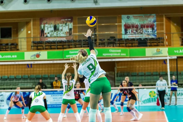 Odessa Ukraine November 2018 2019 Cev Volleyball Cup Women 16Th — Stock Photo, Image