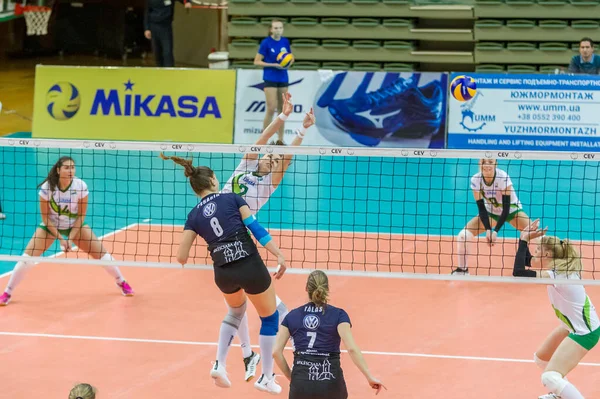 Odessa Ukraine November 2018 2019 Cev Volleyball Cup Women 16Th — Stock Photo, Image