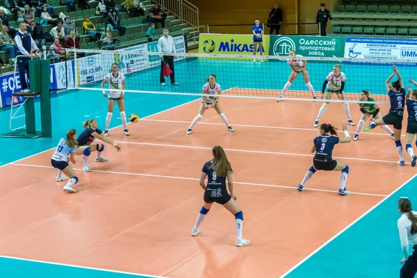 Odessa Ukraine November 2018 Cev Volleyball Cup 2019 Frauen Achtelfinale — Stockfoto