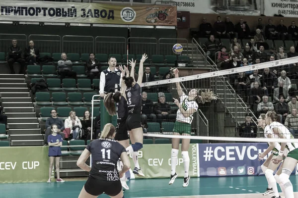 2018 Odessa Ukraine November 2018 Cev Volleyball Cup Women Finals — 스톡 사진