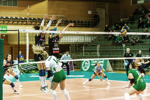 Одесса Украина Ноября 2018 2019 Cev Volleyball Cup Women 16Th — стоковое фото