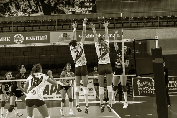 Odessa Ukraine November 2018 2019 Cev Volleyball Cup Women 16Th — Stock Photo, Image