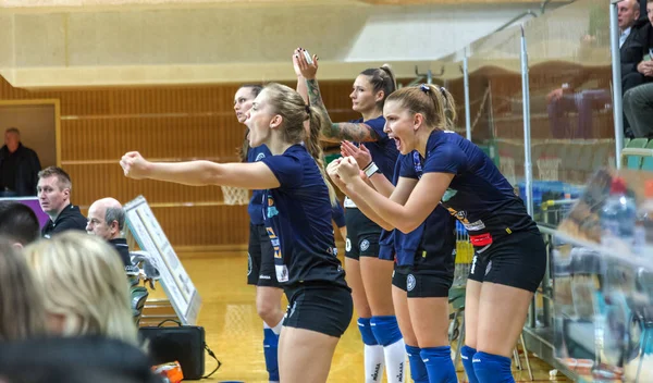 2018 Odessa Ukraine November 2018 Cev Volleyball Cup Women Finals — 스톡 사진