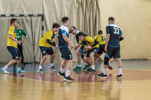 Odessa Ukraine Avril 2019 Tournoi Régional Handball Masculin Les Jeunes — Photo