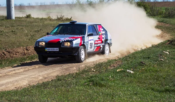 Odessa Ukraine Nisan 2017 Geleneksel Ralli Autocross Şampiyonası Yarış Arabası — Stok fotoğraf