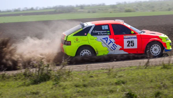 Odessa Ukraine April 2017 Traditional Rally Autocross Championship Racing Car — Stock Photo, Image