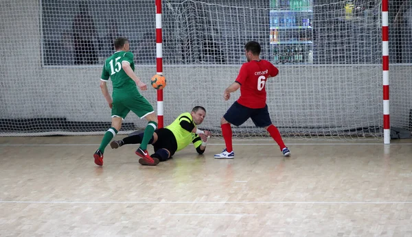 Odessa Ukraine Mai 2020 Match Coupe Éliminatoire Futsal Chez Les — Photo