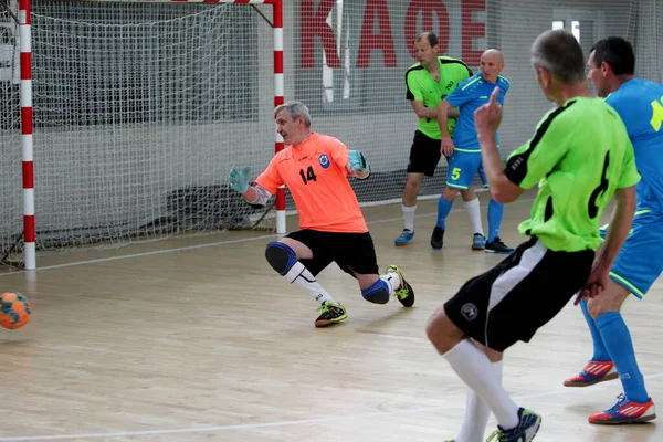 Odessa Ukraina Maja 2020 Mecz Play Cup Futsalu Wśród Weteranów — Zdjęcie stockowe