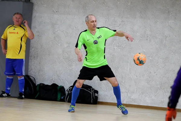 Odessa Ucrânia Maio 2020 Partida Playoff Copa Futsal Entre Veteranos — Fotografia de Stock