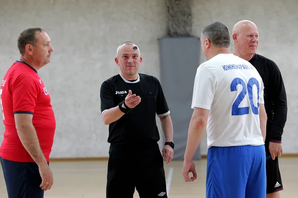 Odessa Ukraine Mai 2020 Cup Playoff Spiel Futsal Unter Veteranen — Stockfoto
