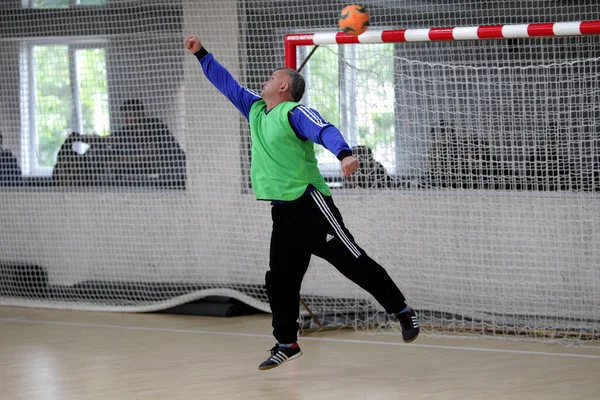 Odessa Ukrajina Smět 2020 Play Zápas Futsal Mezi Veterány Futsal — Stock fotografie