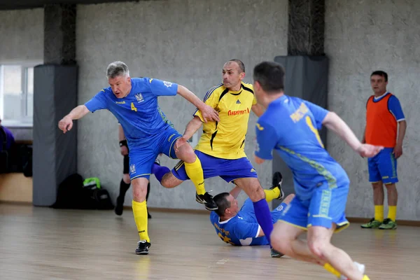 Odessa Ukraine May 2020 Cup Playoff Match Match Futsal Veterans — Stock Photo, Image