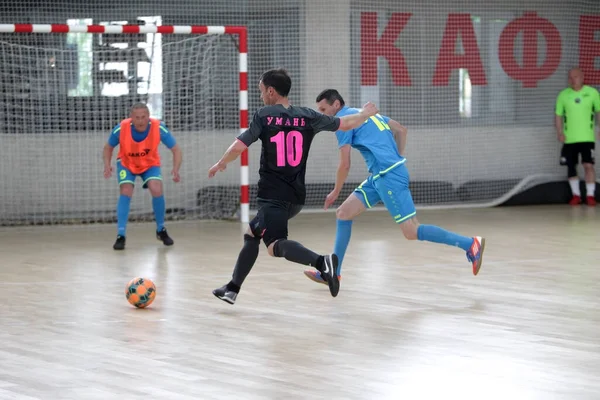 Odessa Ucrania Mayo 2020 Partido Copa Playoffs Futsal Entre Veteranos —  Fotos de Stock