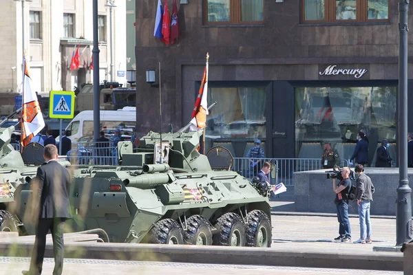 Moscú Rusia Junio 2020 Desfile Victoria Día Victoria Gran Guerra —  Fotos de Stock