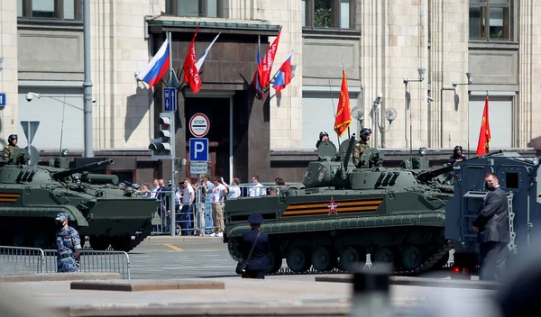 Moscú Rusia Junio 2020 Desfile Victoria Día Victoria Gran Guerra —  Fotos de Stock