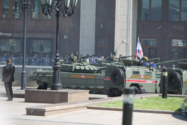 Moscú Rusia Junio 2020 Desfile Victoria Día Victoria Gran Guerra —  Fotos de Stock