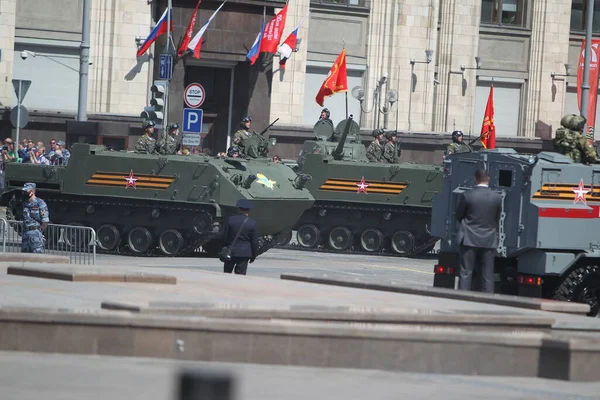 Moscú Rusia Junio 2020 Desfile Victoria Día Victoria Gran Guerra —  Fotos de Stock