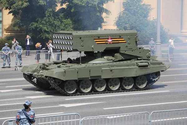 Moscow Rusland Juni 2020 Victory Parade Overwinningsdag Grote Patriottische Oorlog — Stockfoto