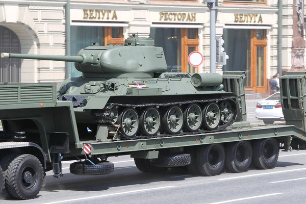 Moscow Russia June 2020 Victory Parade 전쟁의 승리의 파시즘에 승리를 — 스톡 사진