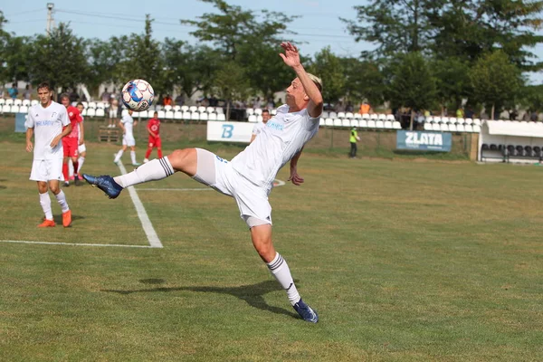 Odessa Ukraine Fight Den Första Ligan Fotbollsklubbar Den Ukrainska Mästerskapet — Stockfoto