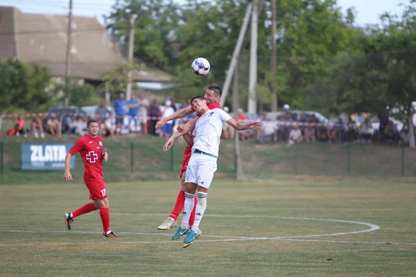 Odessa Ucrania Lucha Los Primeros Clubes Fútbol Liga Campeonato Ucrania — Foto de Stock