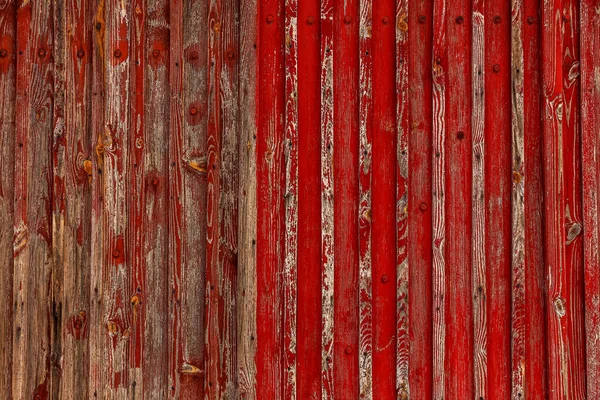 Streszczenie Tło Starego Malowanego Drewna Drewniany Płot Śladami Starej Popękanej — Zdjęcie stockowe
