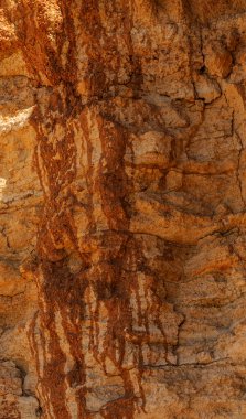 Yaratıcı arka plan için şehir duvarındaki fırça darbelerinin soyut arkaplanı. Güzel sokak sanatı grafitileri. Vandal, holiganlar duvarı boyadı. Şehir duvarına modaya uygun renklerin soyut yaratıcı çizimi