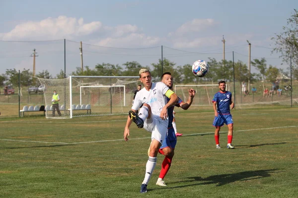 Odessa Ukraine 2020 Ukrayna Şampiyonasında Birinci Ligin Futbol Kulüplerinin Mücadelesi — Stok fotoğraf