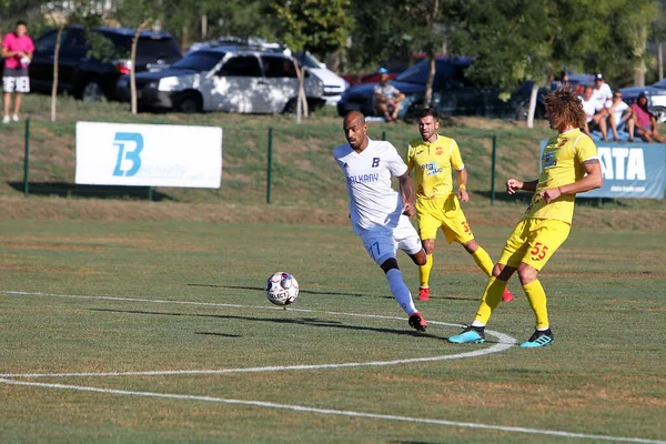 Odessa Ucrania Agosto 2020 Campeonato Ucraniano Fútbol Entre Los Equipos —  Fotos de Stock