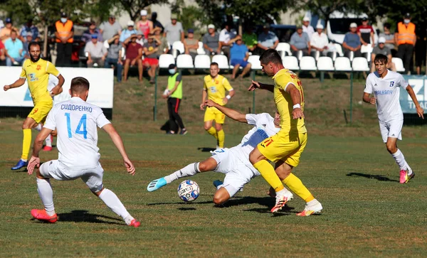 Odessa Ukraine Sierpnia 2020 Mistrzostwa Ukrainy Piłce Nożnej Wśród Drużyn — Zdjęcie stockowe