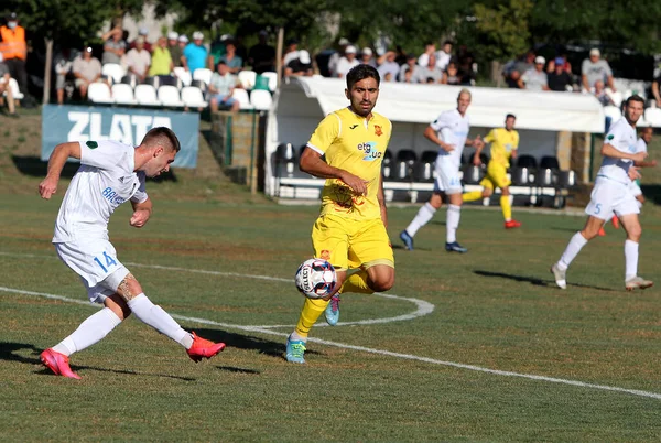 Odessa Ukraine August 2020 Ukrainian Football Championship Teams First League — 图库照片