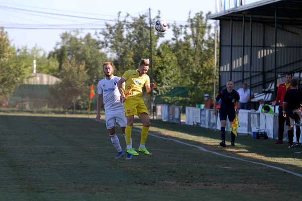 Odessa Ukraine August 2020 Ukrainische Fußballmeisterschaft Unter Den Mannschaften Der — Stockfoto