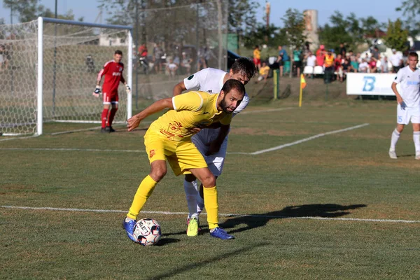 Odessa Ucrania Agosto 2020 Campeonato Ucraniano Fútbol Entre Los Equipos — Foto de Stock