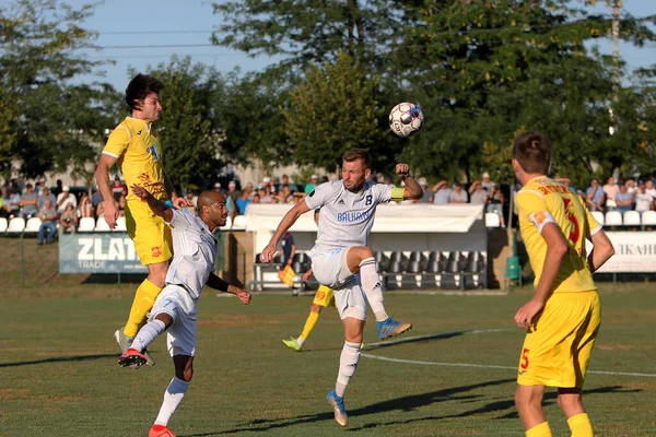 Odessa Ukraine Août 2020 Championnat Ukraine Football Parmi Les Équipes — Photo