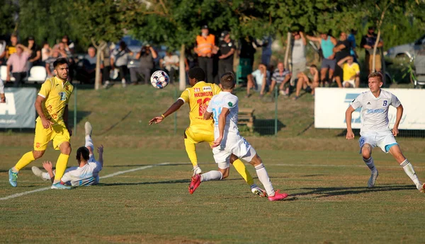 Odessa Ukraine Agosto 2020 Campeonato Ucraniano Futebol Entre Equipes Primeira — Fotografia de Stock