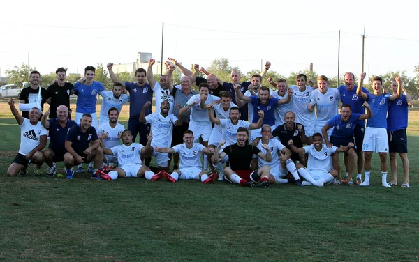 Odessa Ukraine Agosto 2020 Campeonato Ucraniano Futebol Entre Equipes Primeira — Fotografia de Stock