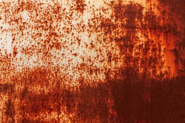 Grunge paslı metal dokusu, pas ve oksitlenmiş metal arka plan. Eski metal panel. Büyük Paslı arkaplan - metin veya yaratıcı resimler ve tasarımlar için mükemmel