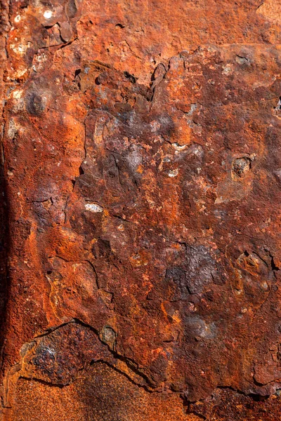 Grunge Textura Metal Enferrujado Ferrugem Fundo Metal Oxidado Painel Metal — Fotografia de Stock