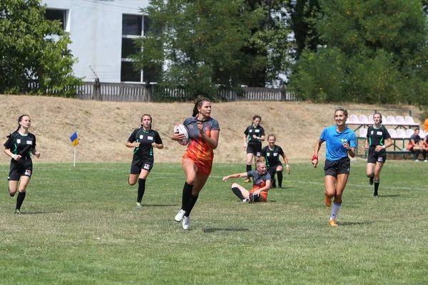 Odessa Ukrajina Srpna 2020 Ukrajinský Pohár Mezi Ženskými Rugby Týmy — Stock fotografie