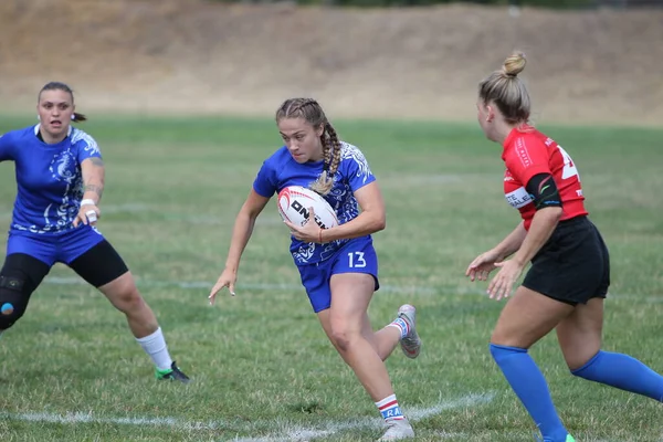 Odessa Ucrania Agosto 2020 Copa Ucrania Entre Equipos Femeninos Rugby —  Fotos de Stock