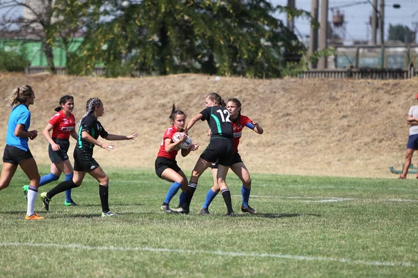 Odessa Ukraine Août 2020 Coupe Ukraine Rugby Féminin Odessa Moment — Photo