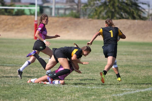 Odessa Ukraine Août 2020 Coupe Ukraine Rugby Féminin Odessa Moment — Photo