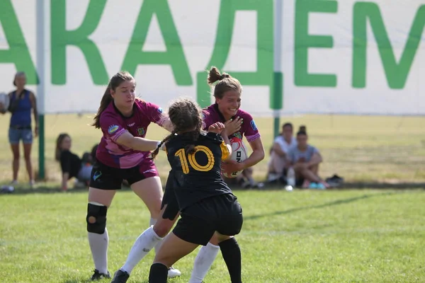 Odessa Ukraine Août 2020 Coupe Ukraine Rugby Féminin Odessa Moment — Photo