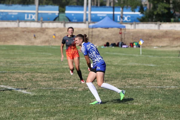 Odessa Ukraine Août 2020 Coupe Ukraine Rugby Féminin Odessa Moment — Photo