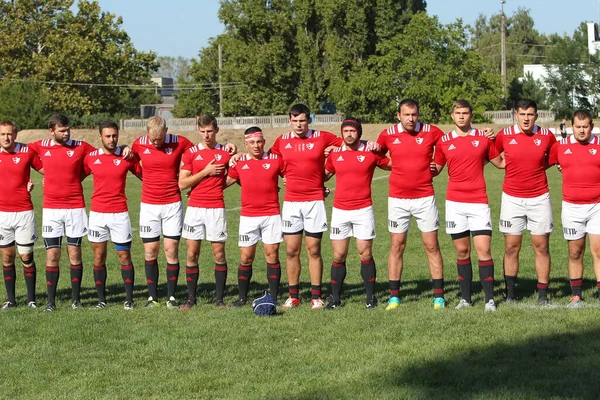 Odessa Ukraine September 2020 Endspiele Der Stärksten Rugby Teams Der — Stockfoto