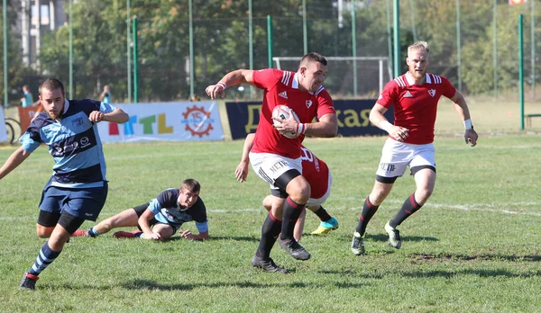 Odessa Ukrajina Září 2020 Finálové Zápasy Nejsilnějších Rugby Týmů Ukrajinském — Stock fotografie