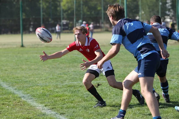 Odessa Ukraine Setembro 2020 Jogos Finais Das Equipes Rugby Mais — Fotografia de Stock