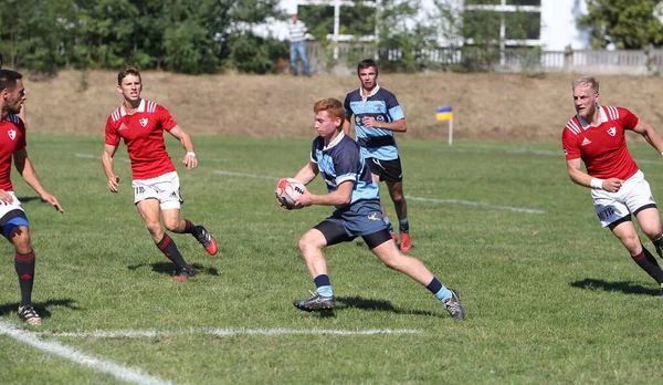 Odessa Ukraine Setembro 2020 Jogos Finais Das Equipes Rugby Mais — Fotografia de Stock