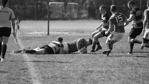 Odessa Ukraine September 2020 Laatste Wedstrijden Van Sterkste Rugby Teams — Stockfoto