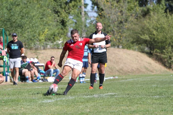 Odessa Ukraine September 2020 Endspiele Der Stärksten Rugby Teams Der — Stockfoto